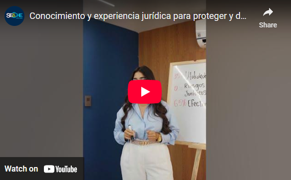 Conocimiento y experiencia jurídica para proteger y defender tu dinero y tomar decisiones exitosas.